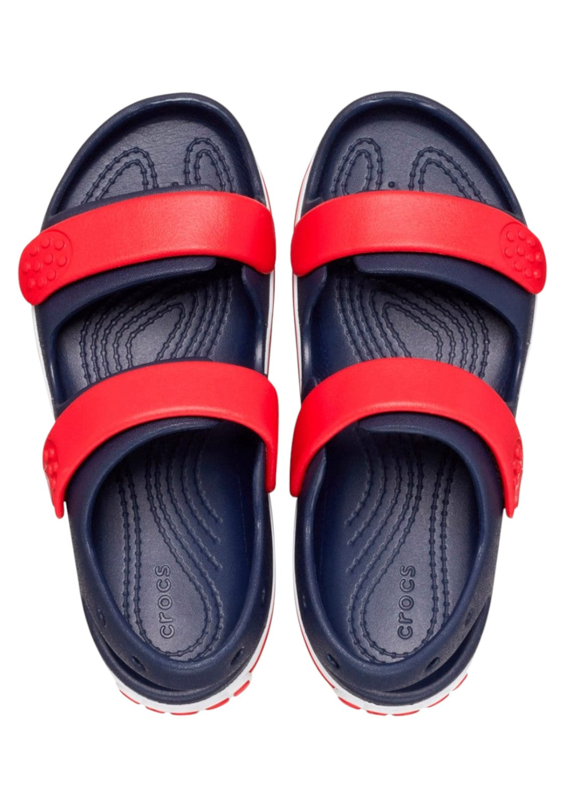 CIABATTE-INFRADITO Blu/rosso Crocs