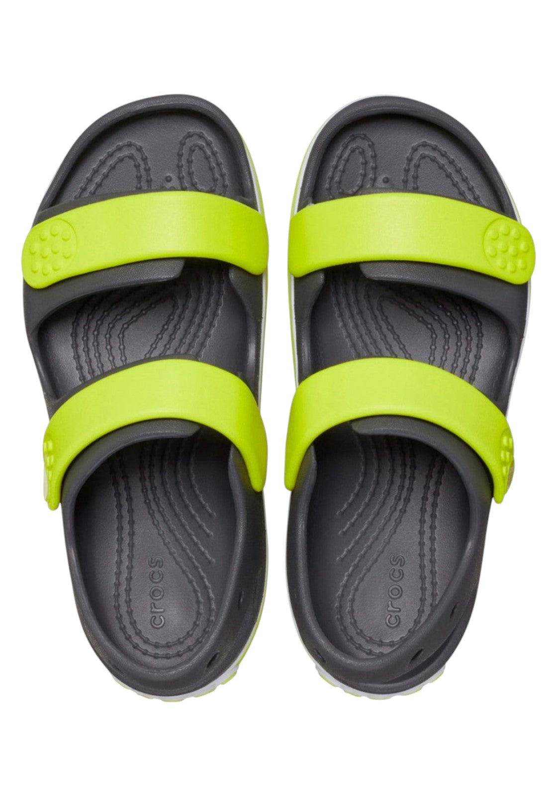 CIABATTE-INFRADITO Grigio/giallo Crocs