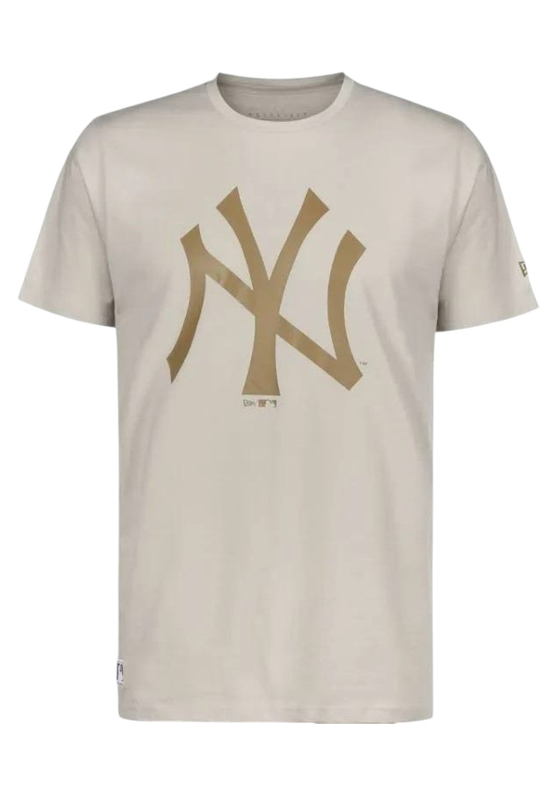 T-SHIRT E CANOTTE Beige/oro New Era