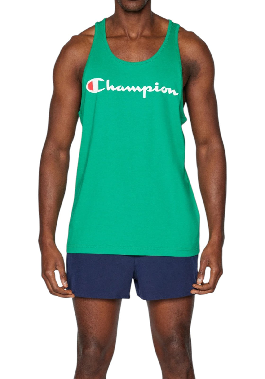 T-SHIRT E CANOTTE Verde/bianco Champion