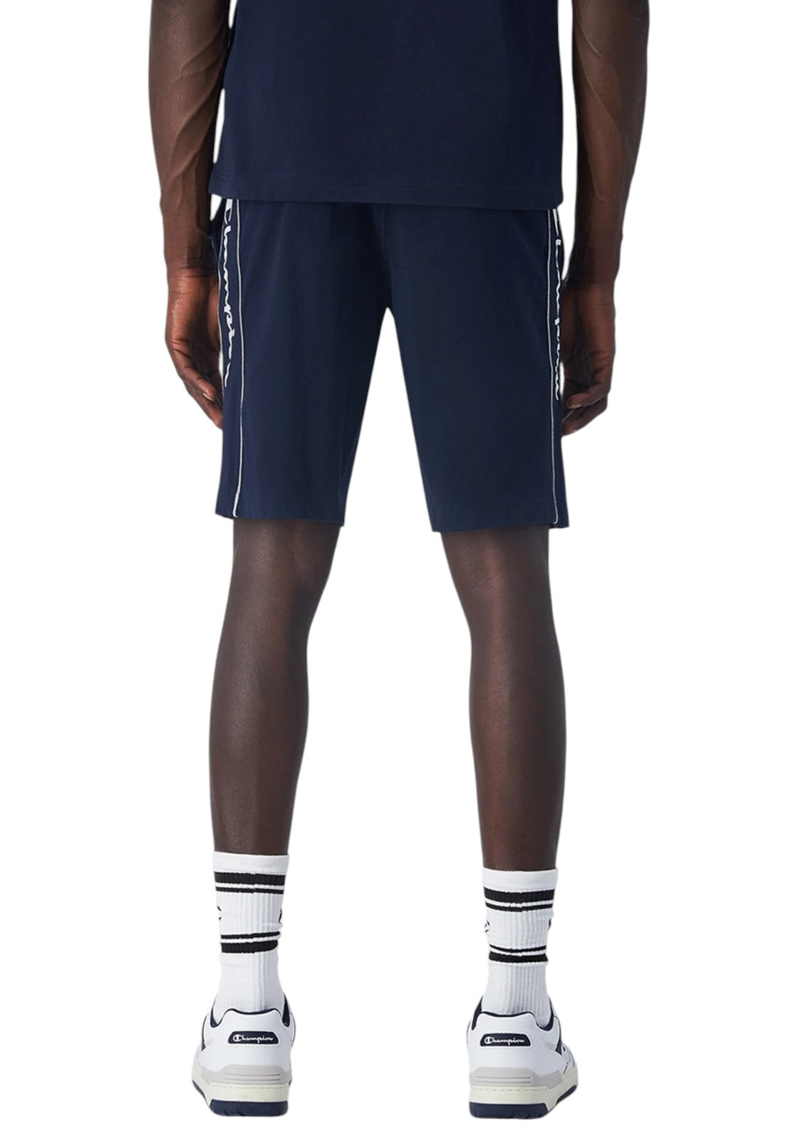 PANTALONCINI Blu/bianco Champion