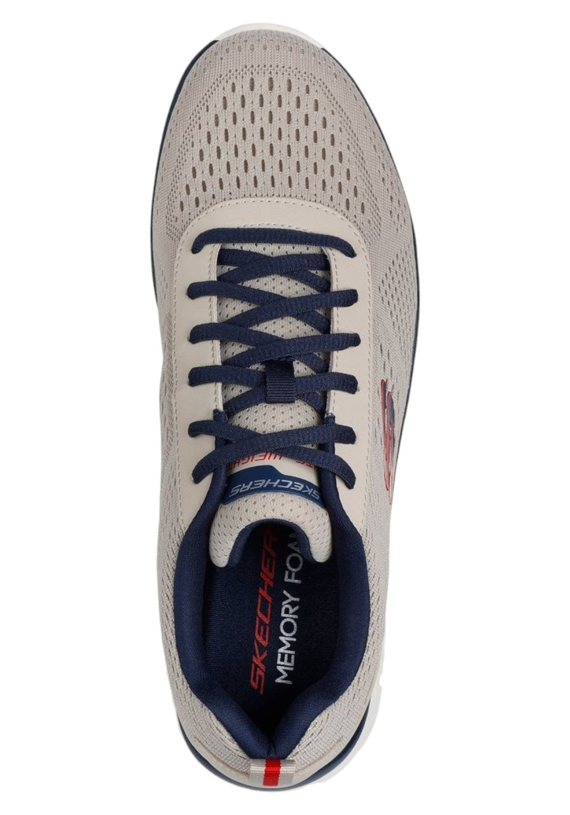 SCARPE Beige/blu Skechers
