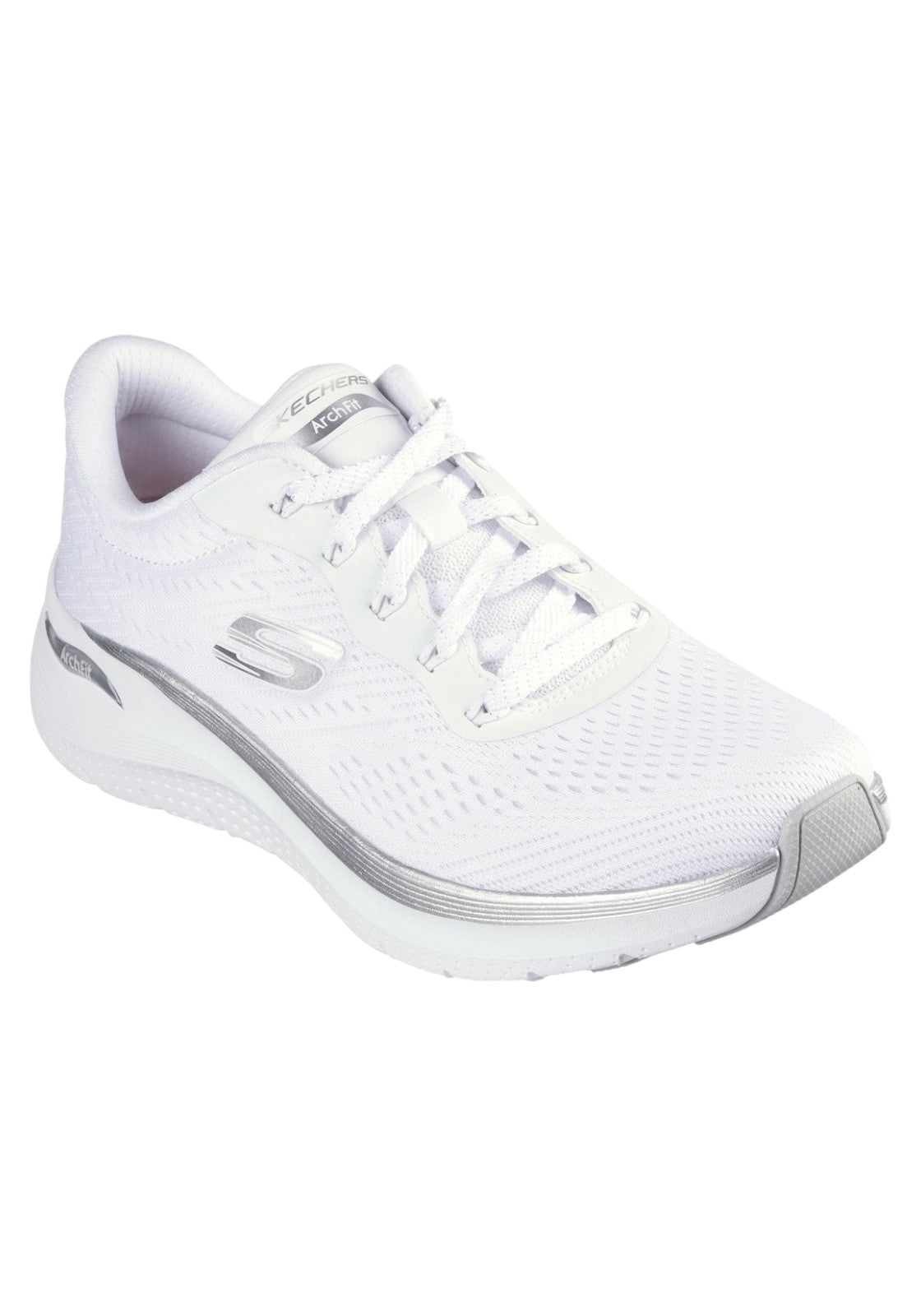 SCARPE Bianco/argento Skechers