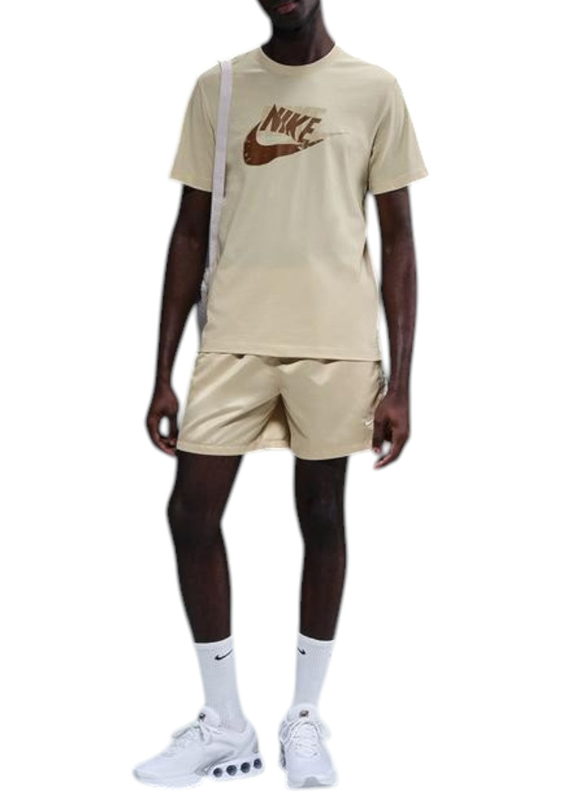 T-SHIRT E CANOTTE Beige/marrone Nike