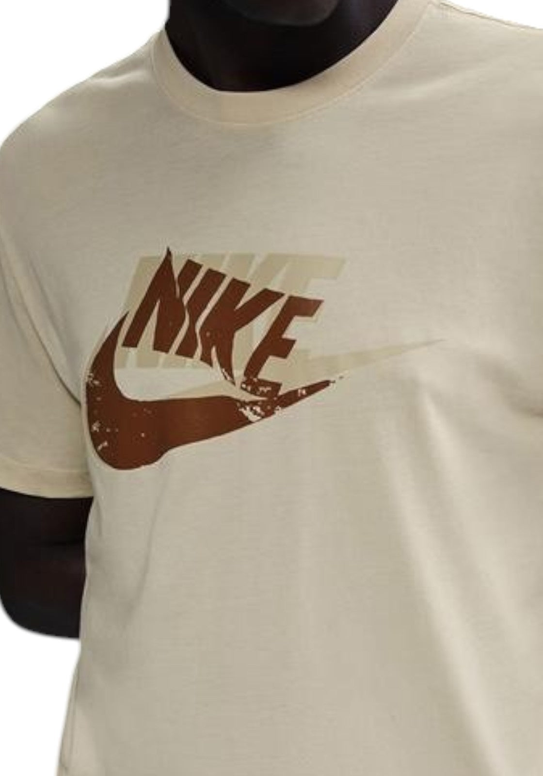 T-SHIRT E CANOTTE Beige/marrone Nike