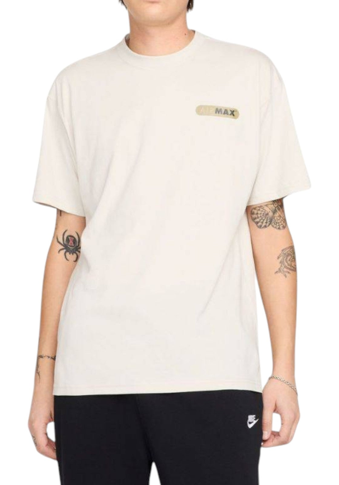 T-SHIRT E CANOTTE Beige/nero Nike