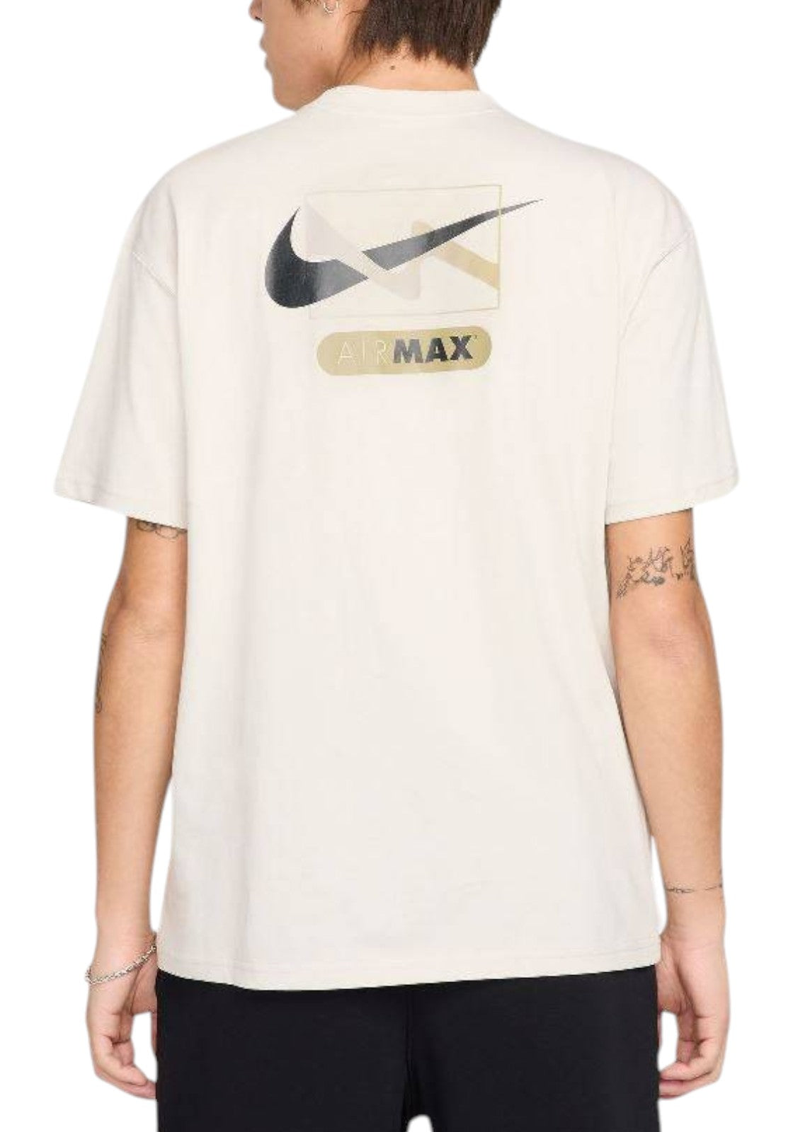 T-SHIRT E CANOTTE Beige/nero Nike