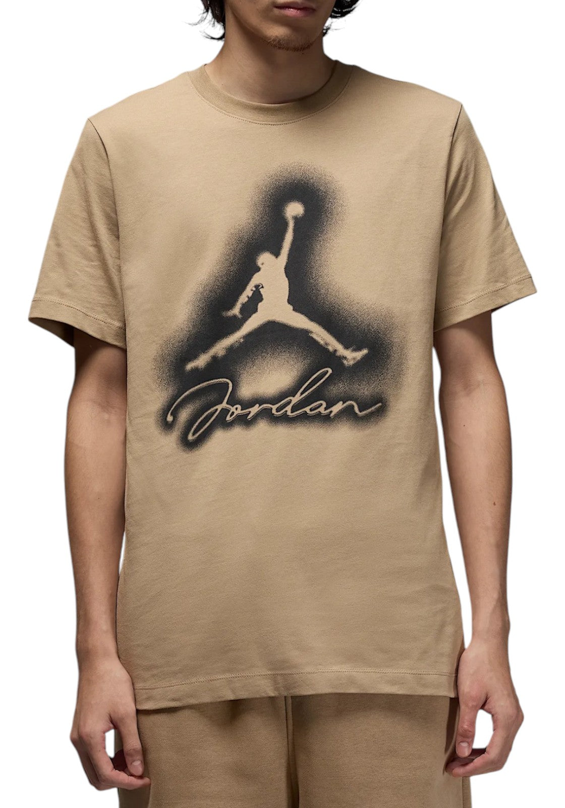 T-SHIRT E CANOTTE Beige/nero Nike