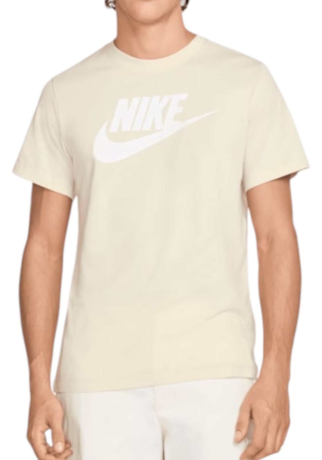 T-SHIRT E CANOTTE Beige/bianco Nike