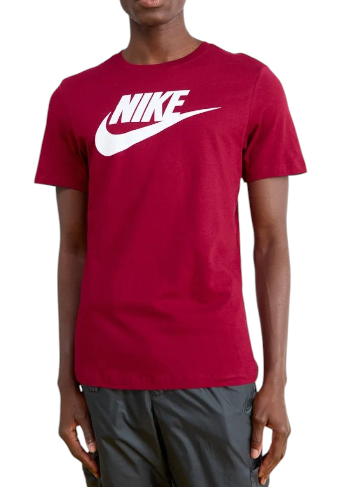 T-SHIRT E CANOTTE Bordeaux/bianco Nike