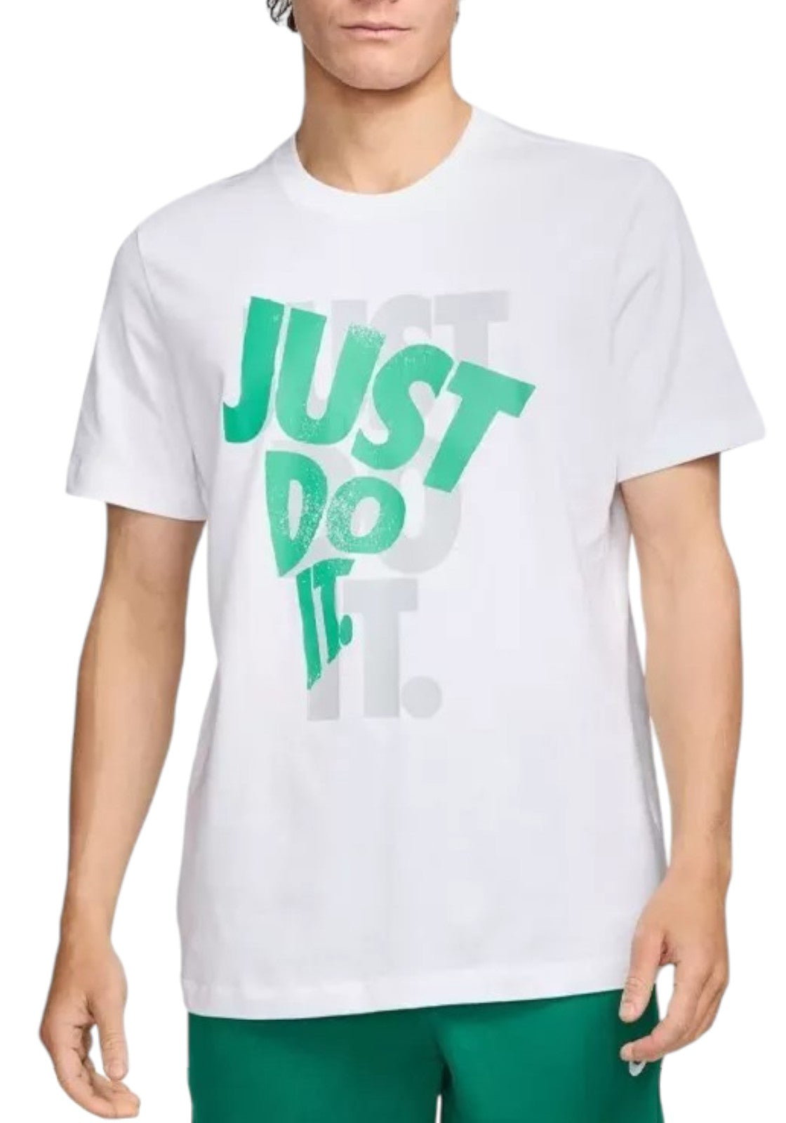 T-SHIRT E CANOTTE Bianco/verde Nike