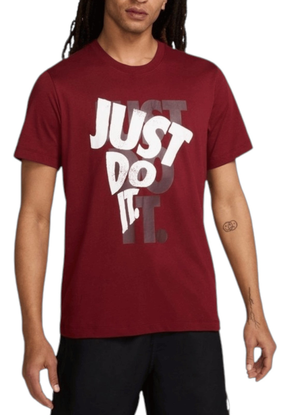 T-SHIRT E CANOTTE Bordeaux/bianco Nike