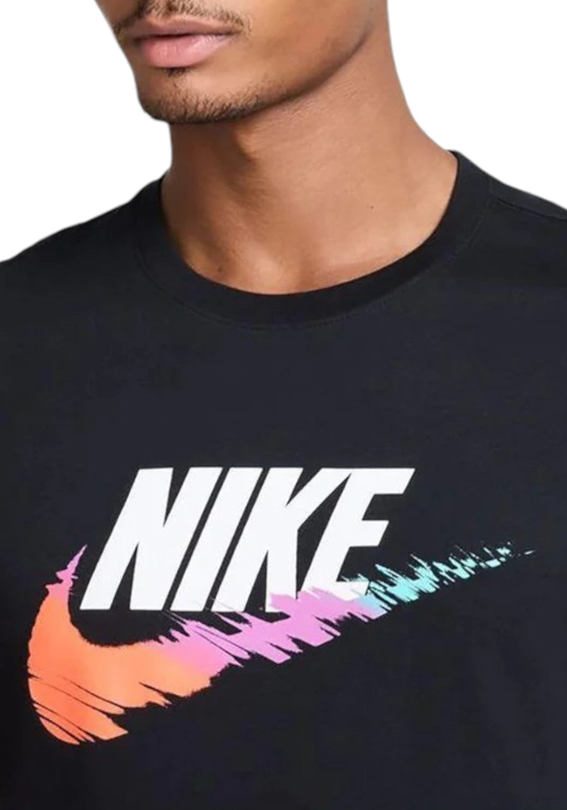 T-SHIRT E CANOTTE Nero/arancio Nike
