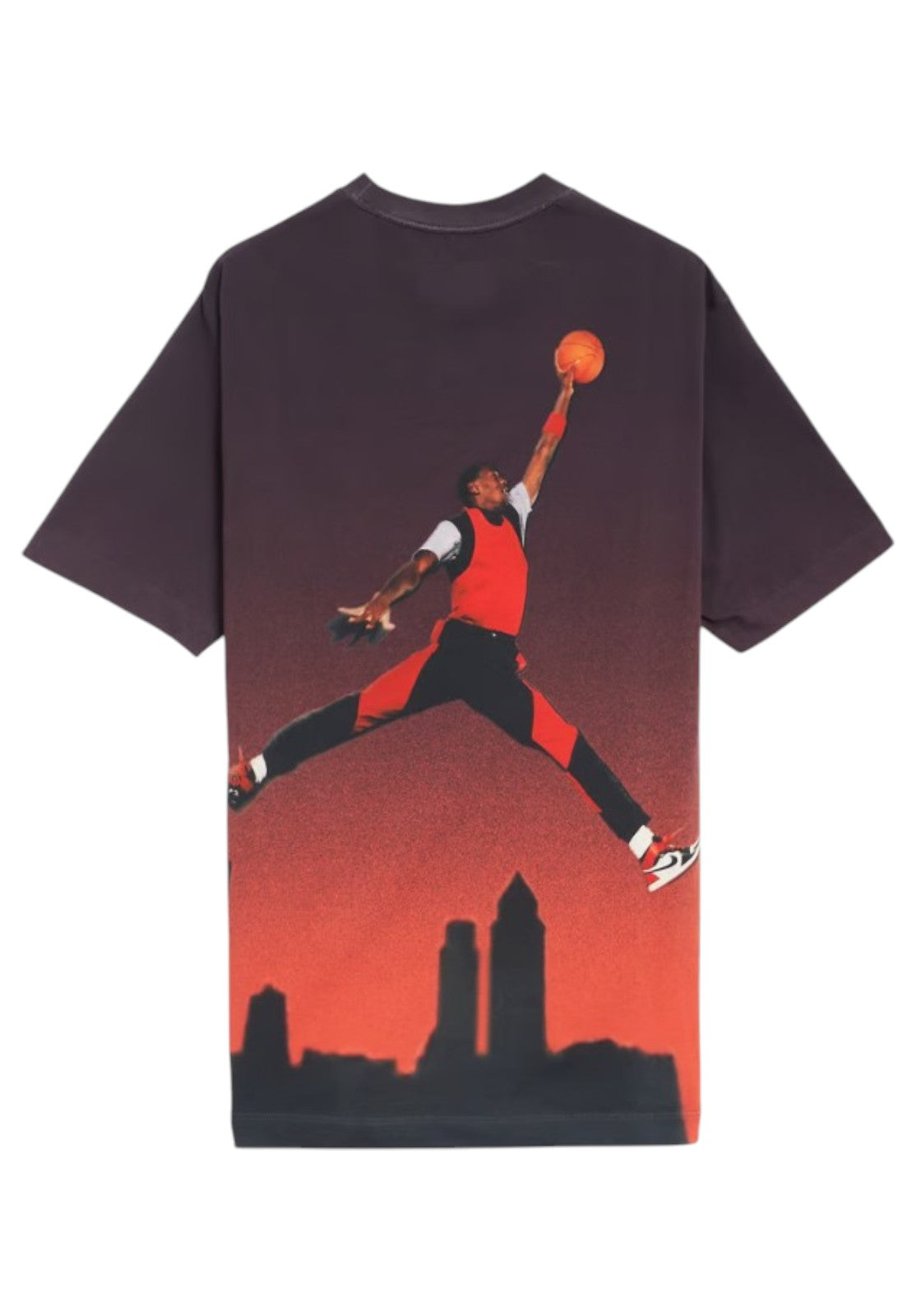 T-SHIRT E CANOTTE Viola/arancio Nike