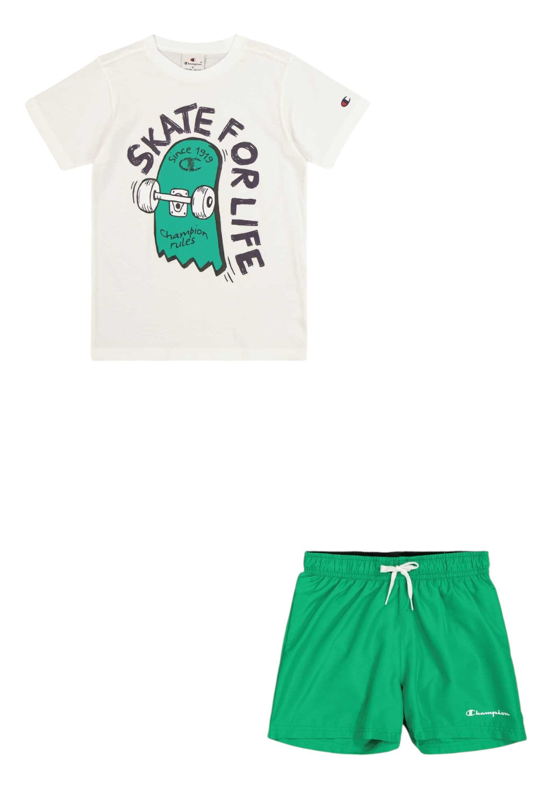 TUTE Bianco/verde Champion