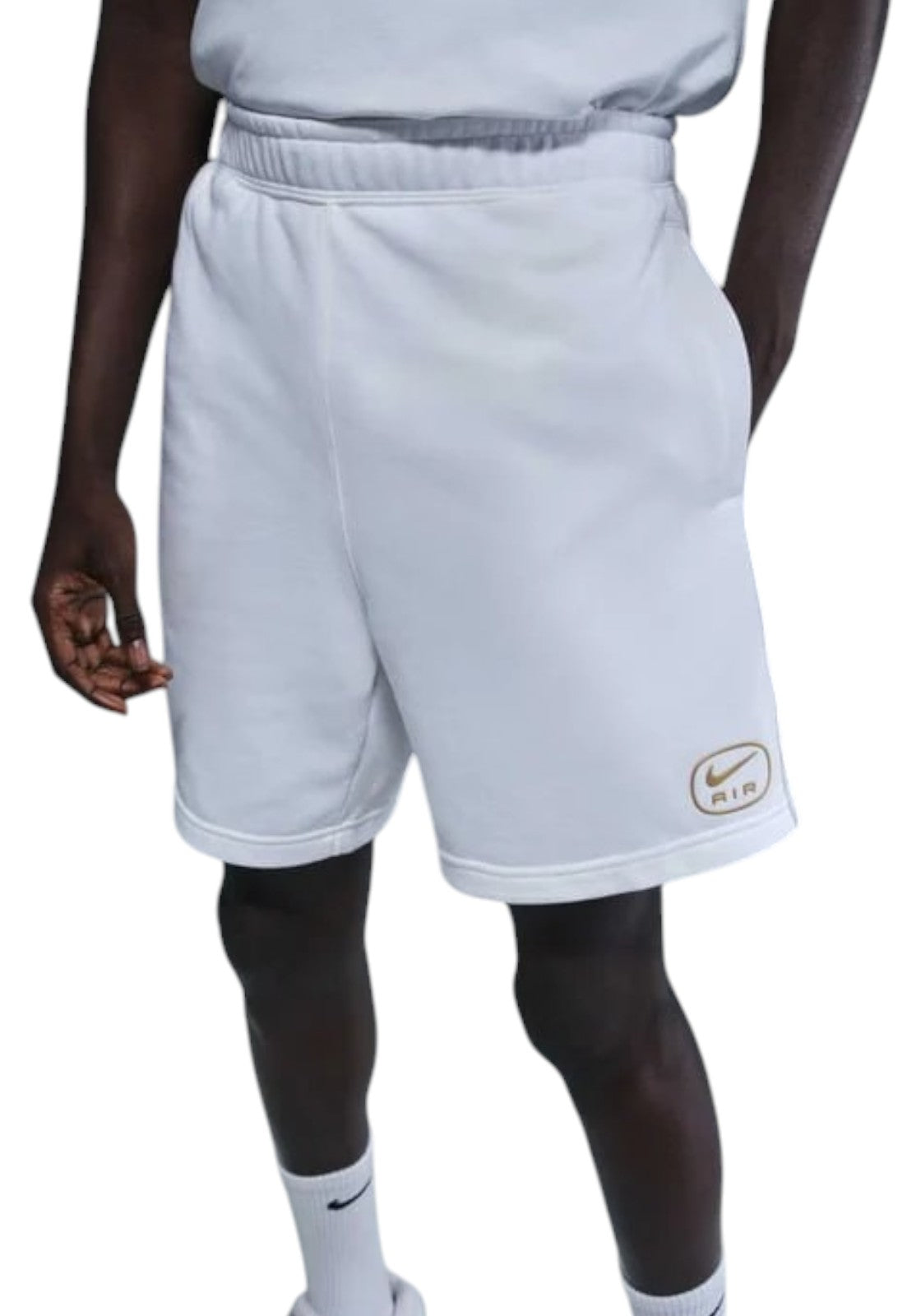 PANTALONCINI Bianco/oro Nike