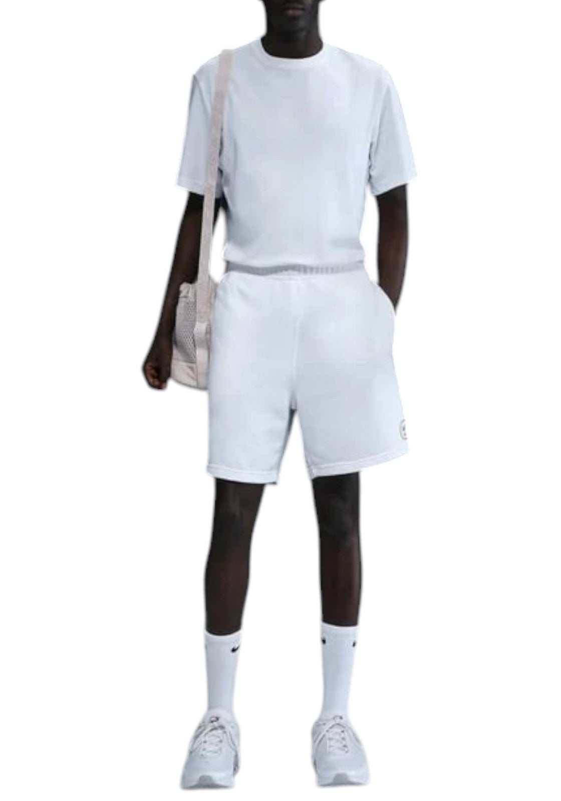 PANTALONCINI Bianco/oro Nike