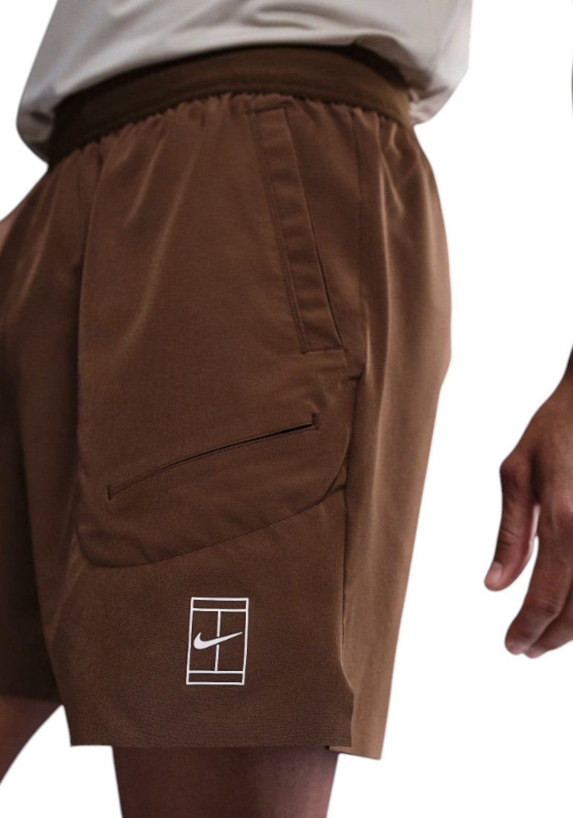 PANTALONCINI Marrone Nike