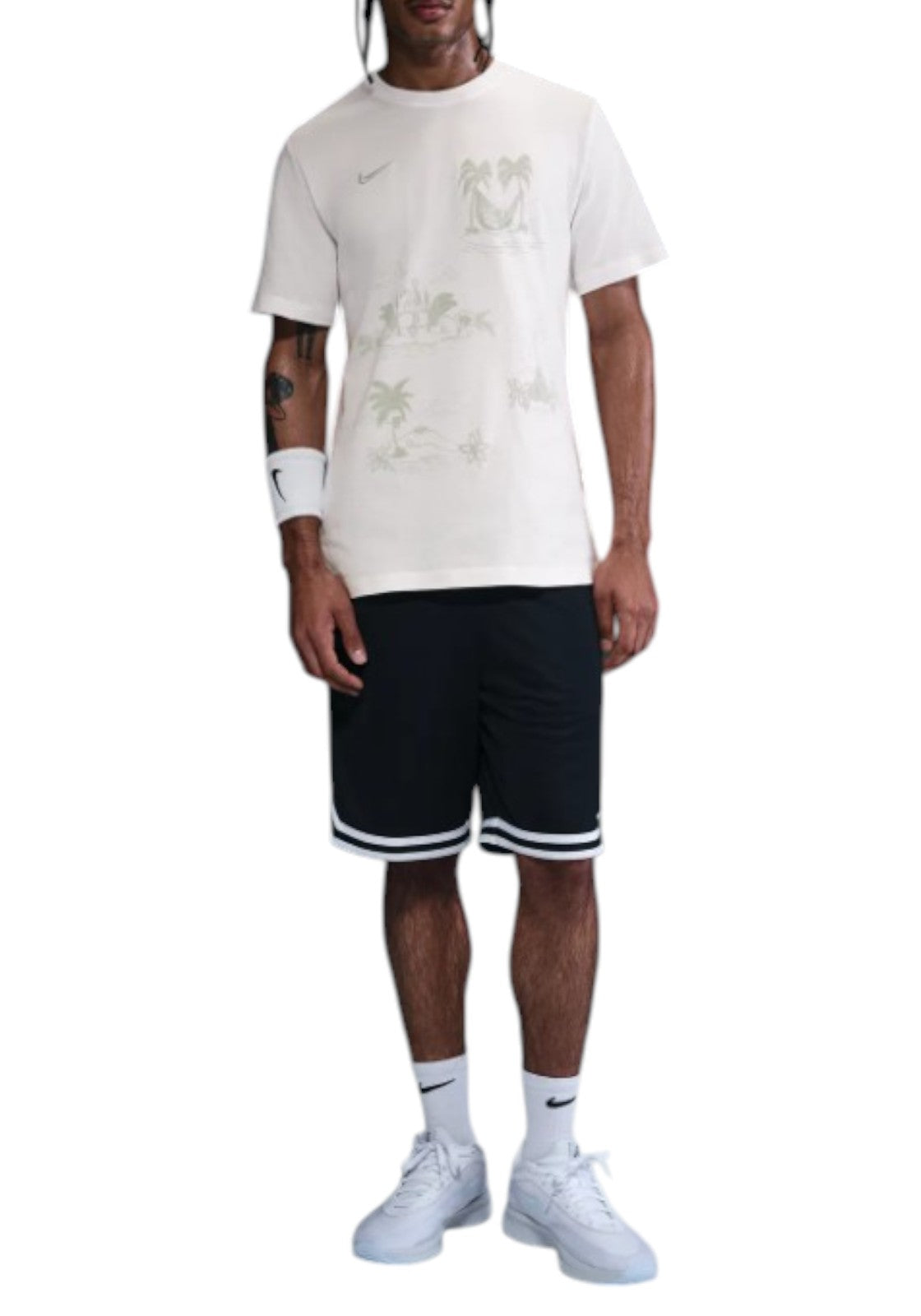 T-SHIRT E CANOTTE Bianco Nike