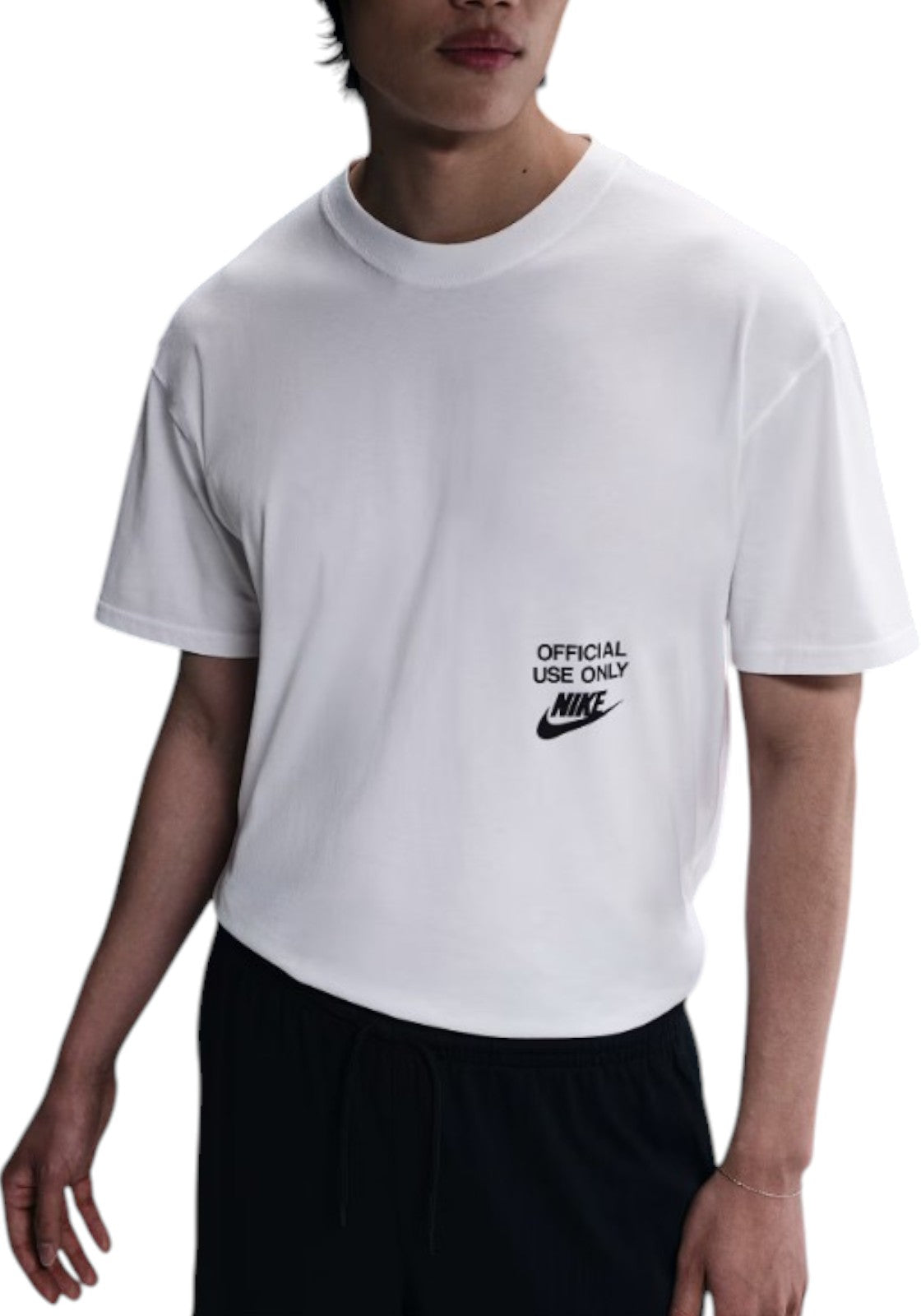 T-SHIRT E CANOTTE Bianco/nero Nike