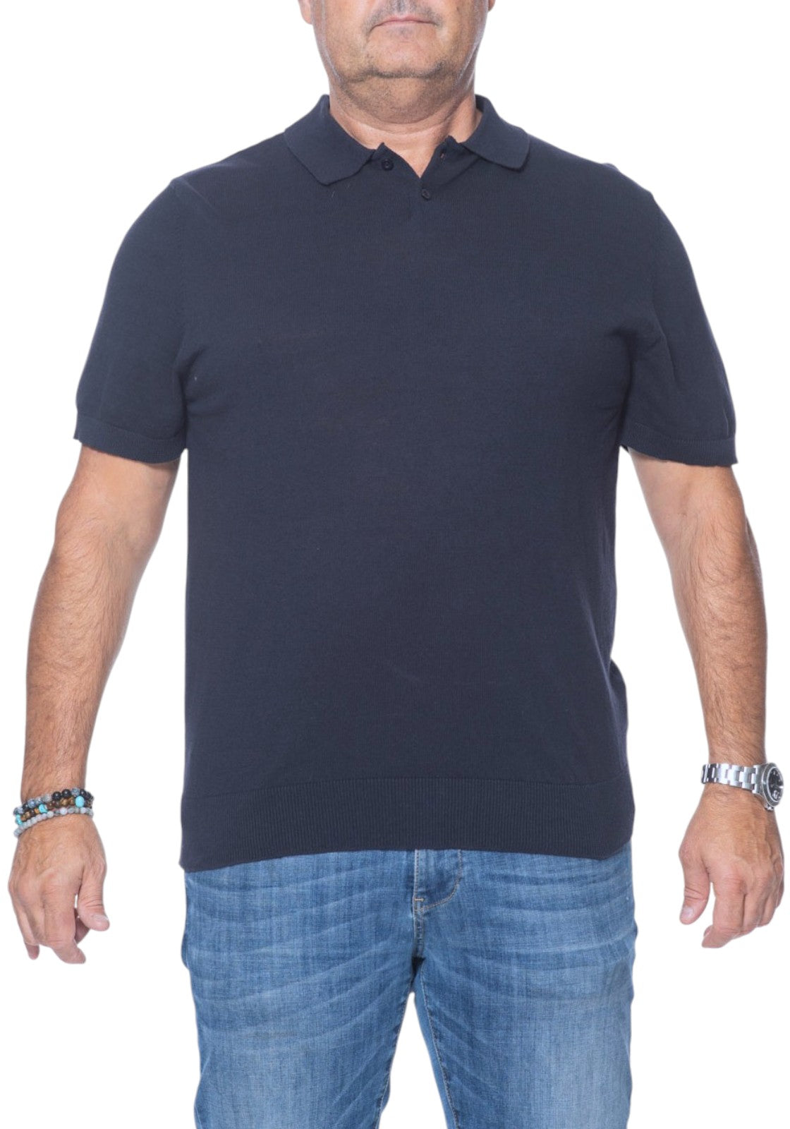 MAGLIONI E POLO Blu Max Fort