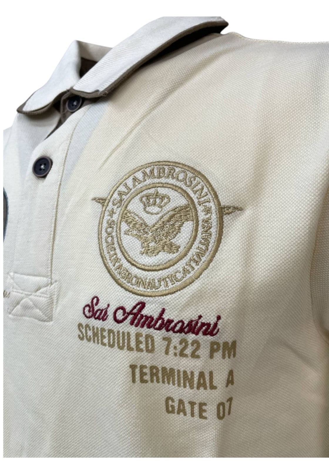 MAGLIONI E POLO Crema Aeronautica It.