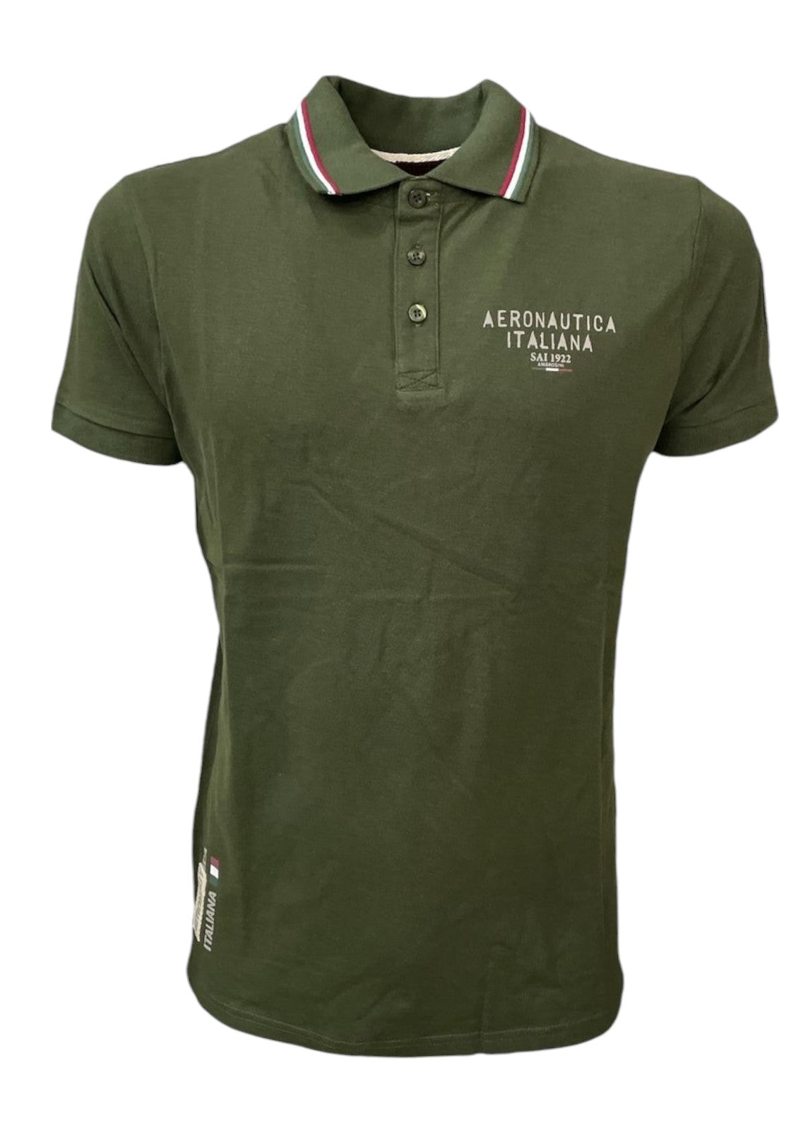 MAGLIONI E POLO Verde Militare Aeronautica It.