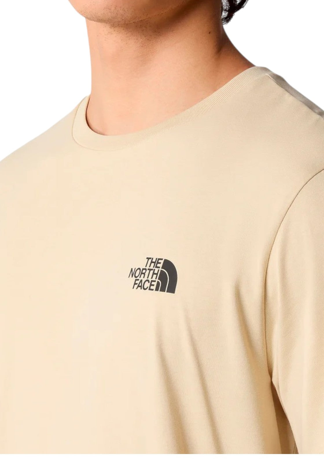 T-SHIRT E CANOTTE Beige/nero The North Face