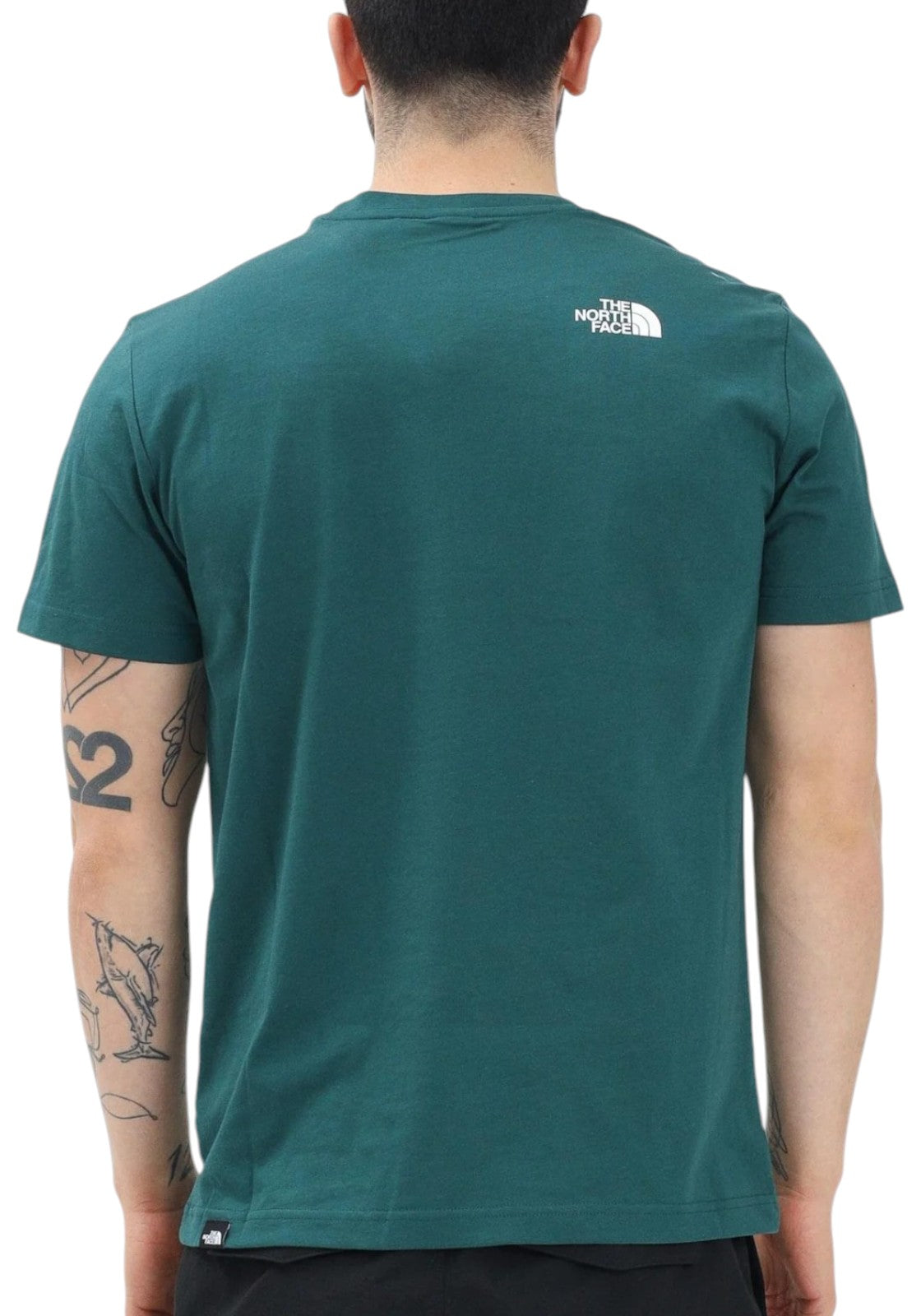 T-SHIRT E CANOTTE Verde/bianco The North Face