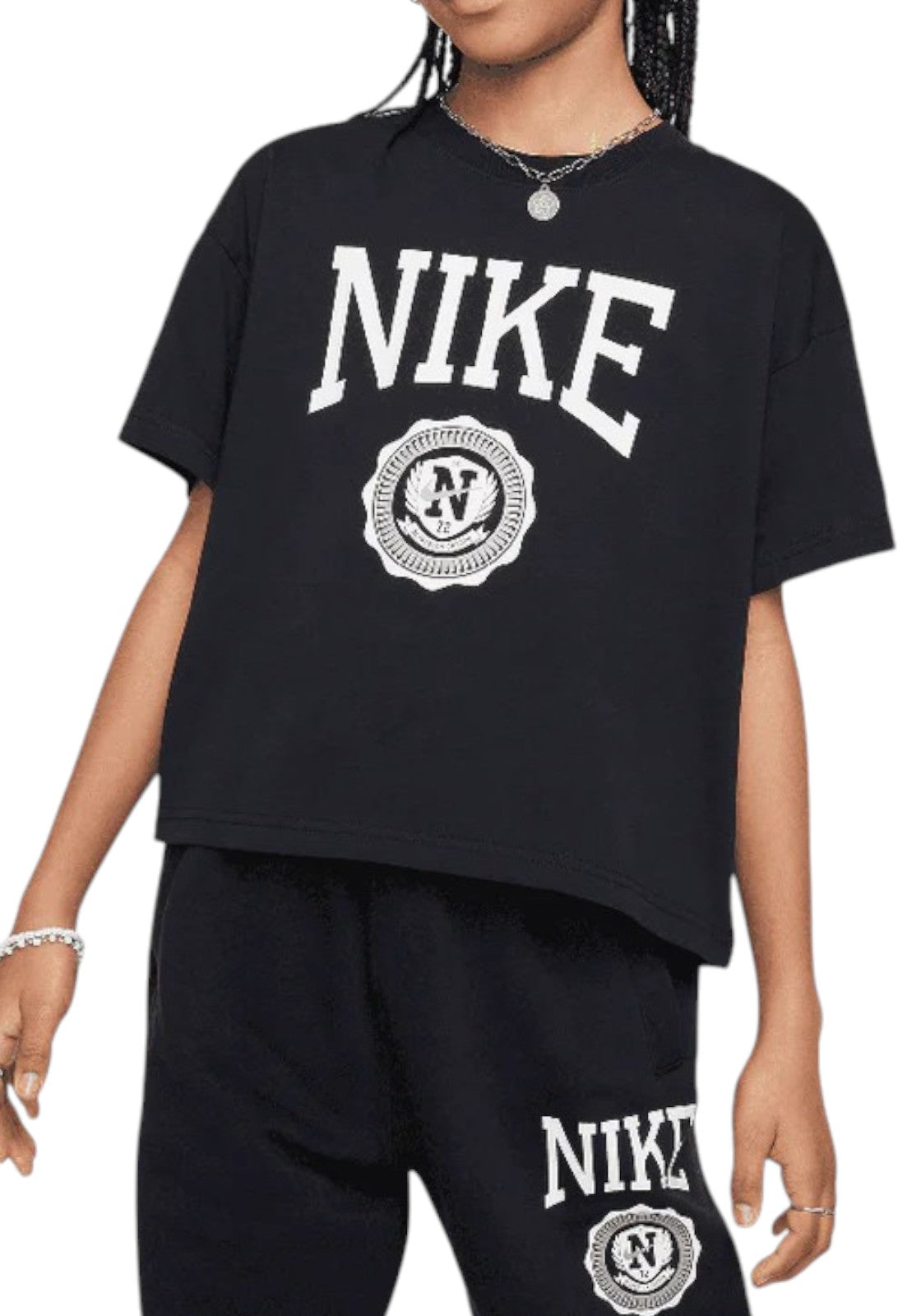 T-SHIRT E CANOTTE Nero/bianco Nike