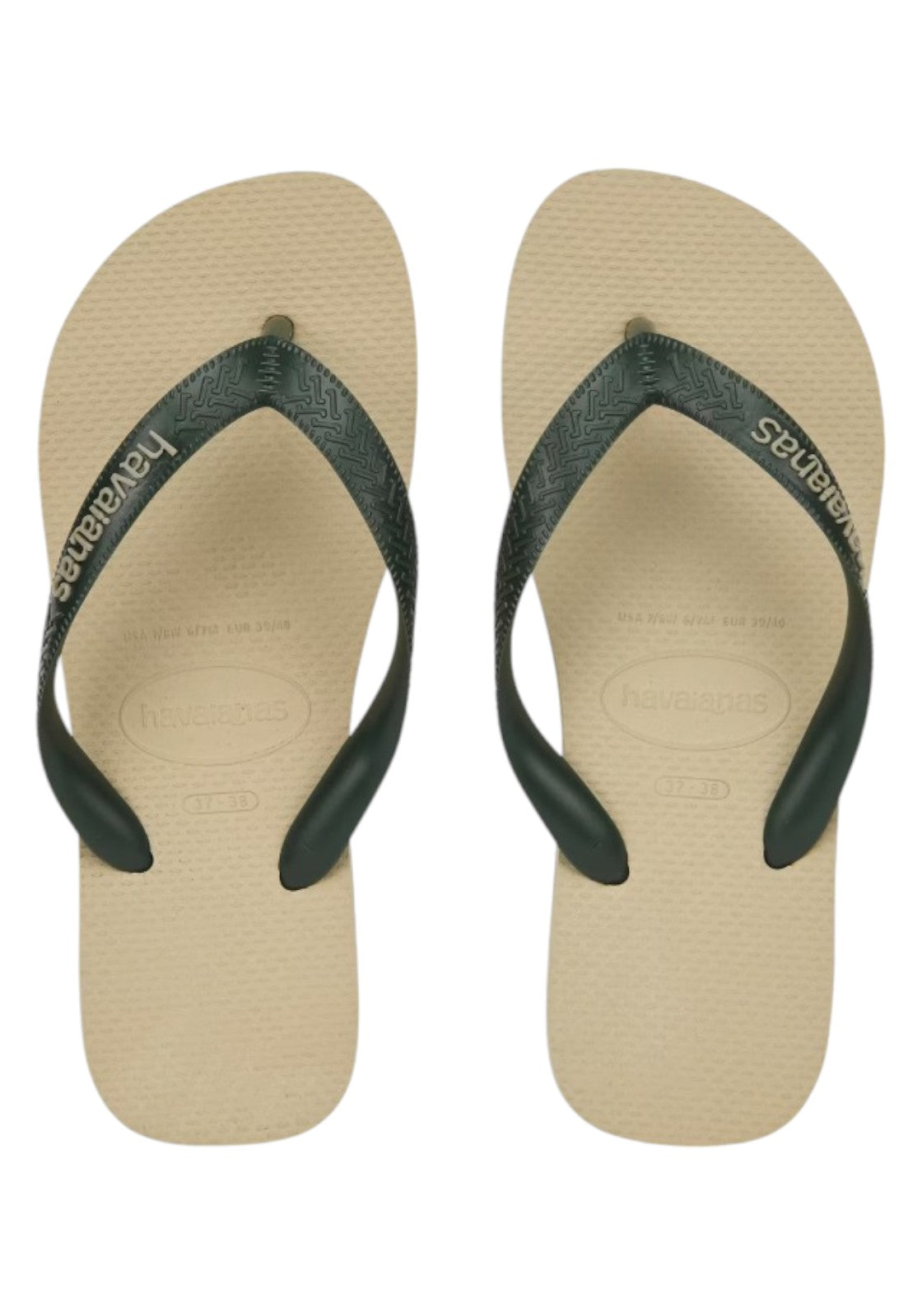 CIABATTE-INFRADITO Beige/verde Havaianas