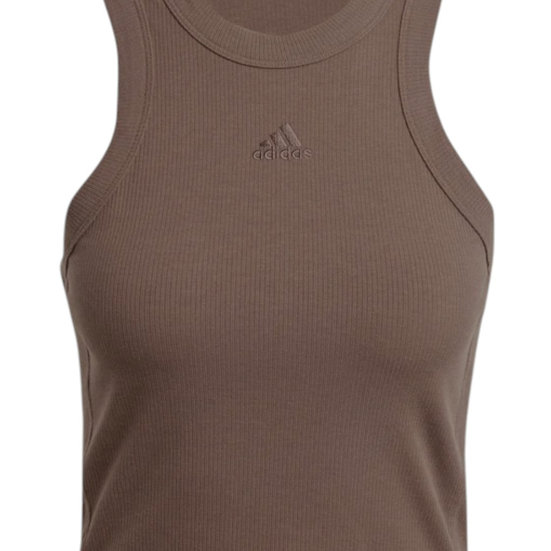 TOP PALESTRA Marrone Adidas