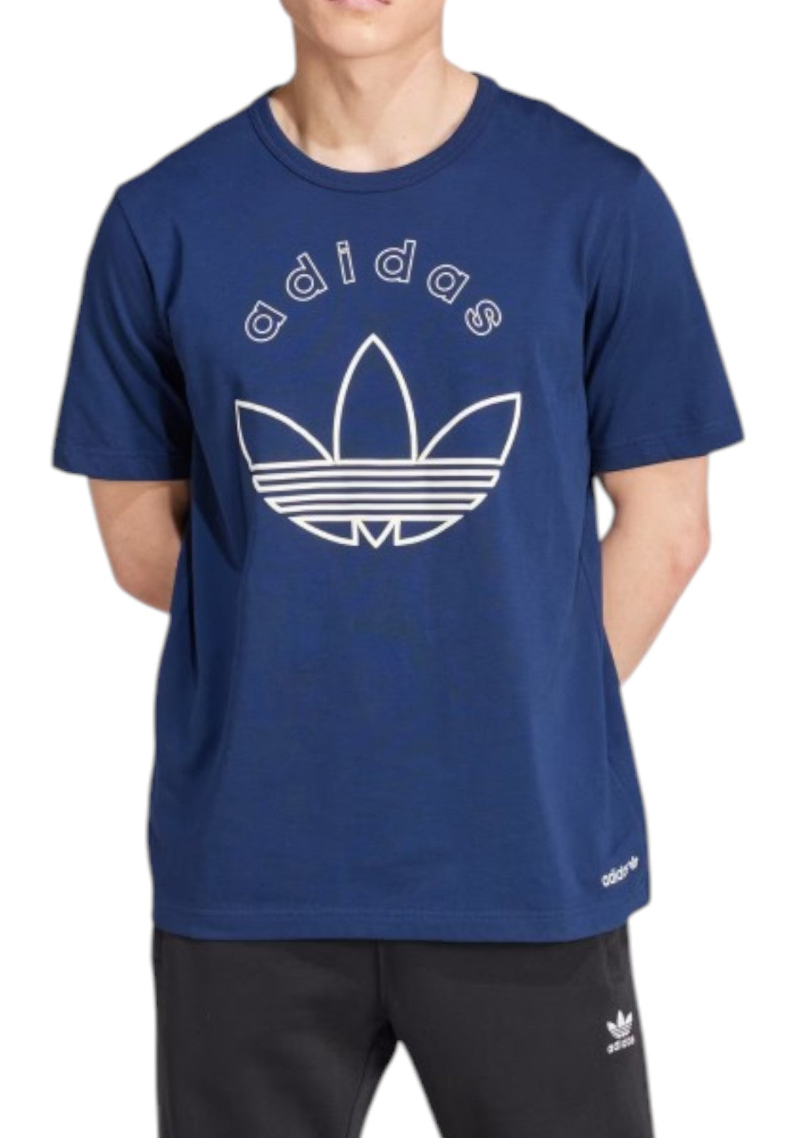T-SHIRT E CANOTTE Blu/beige Adidas Originals