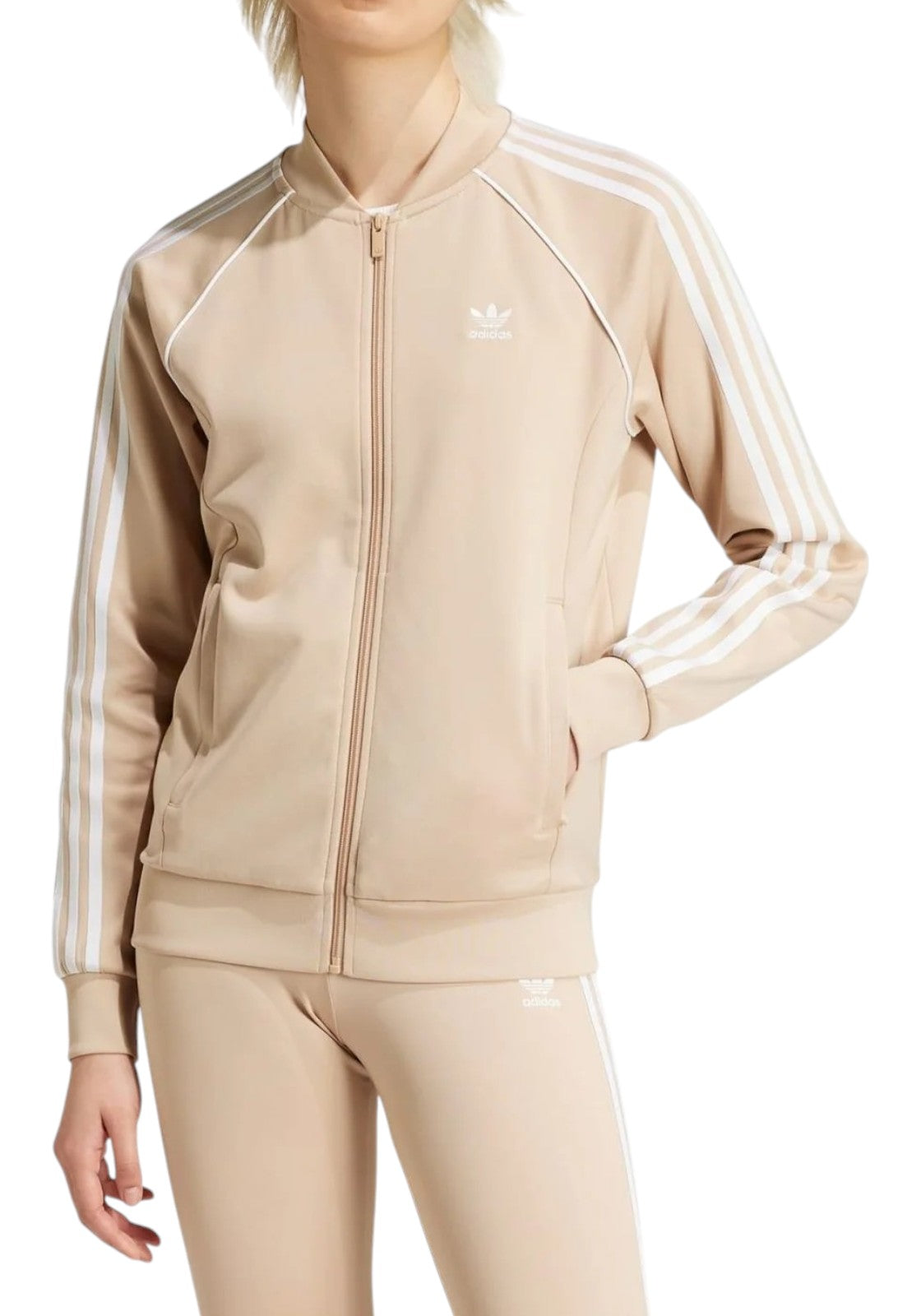 FELPE Beige/bianco Adidas Originals