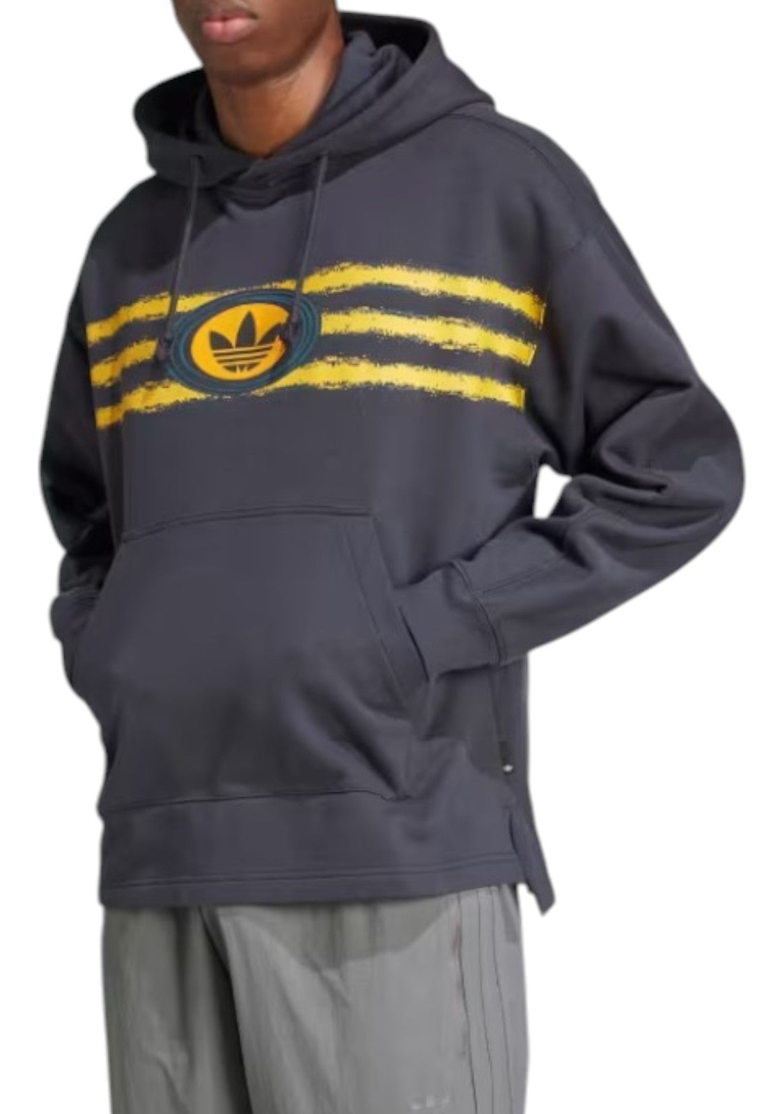 FELPE Grigio/arancio Adidas Originals