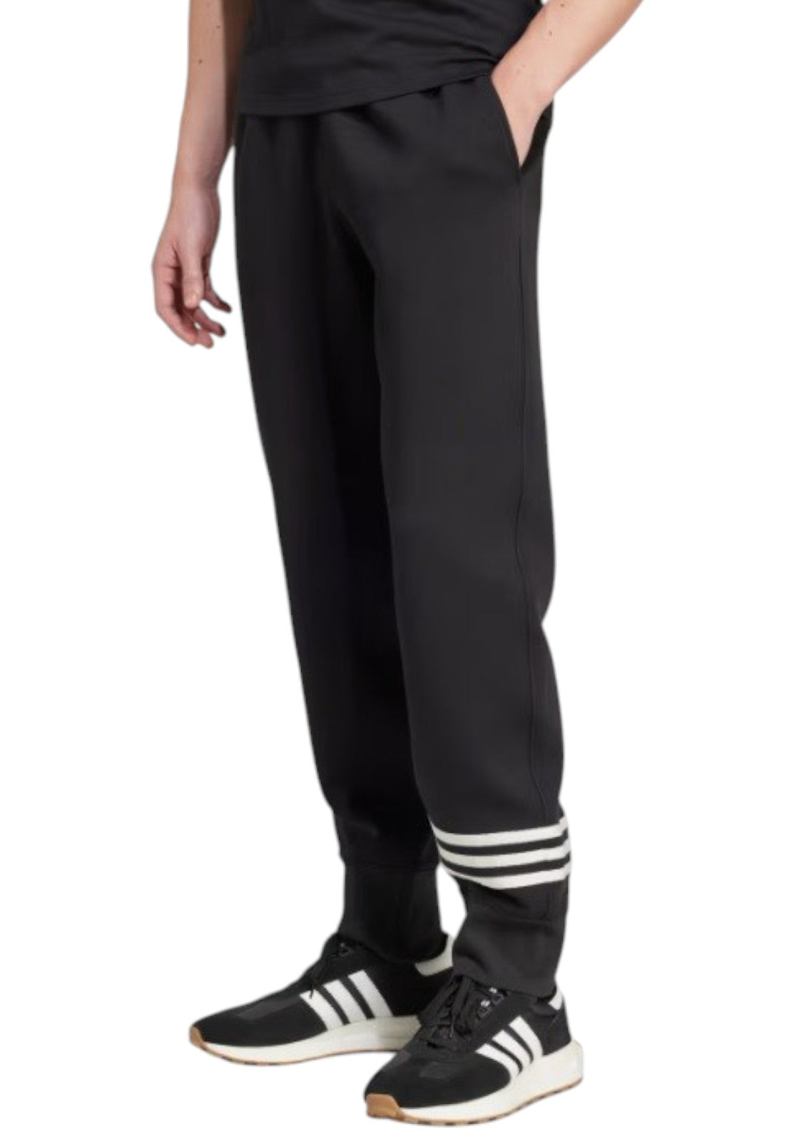 PANTALONI Nero/bianco Adidas Originals