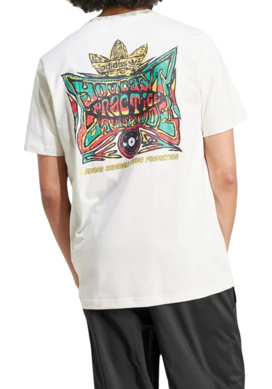 T-SHIRT E CANOTTE Crema Adidas Originals