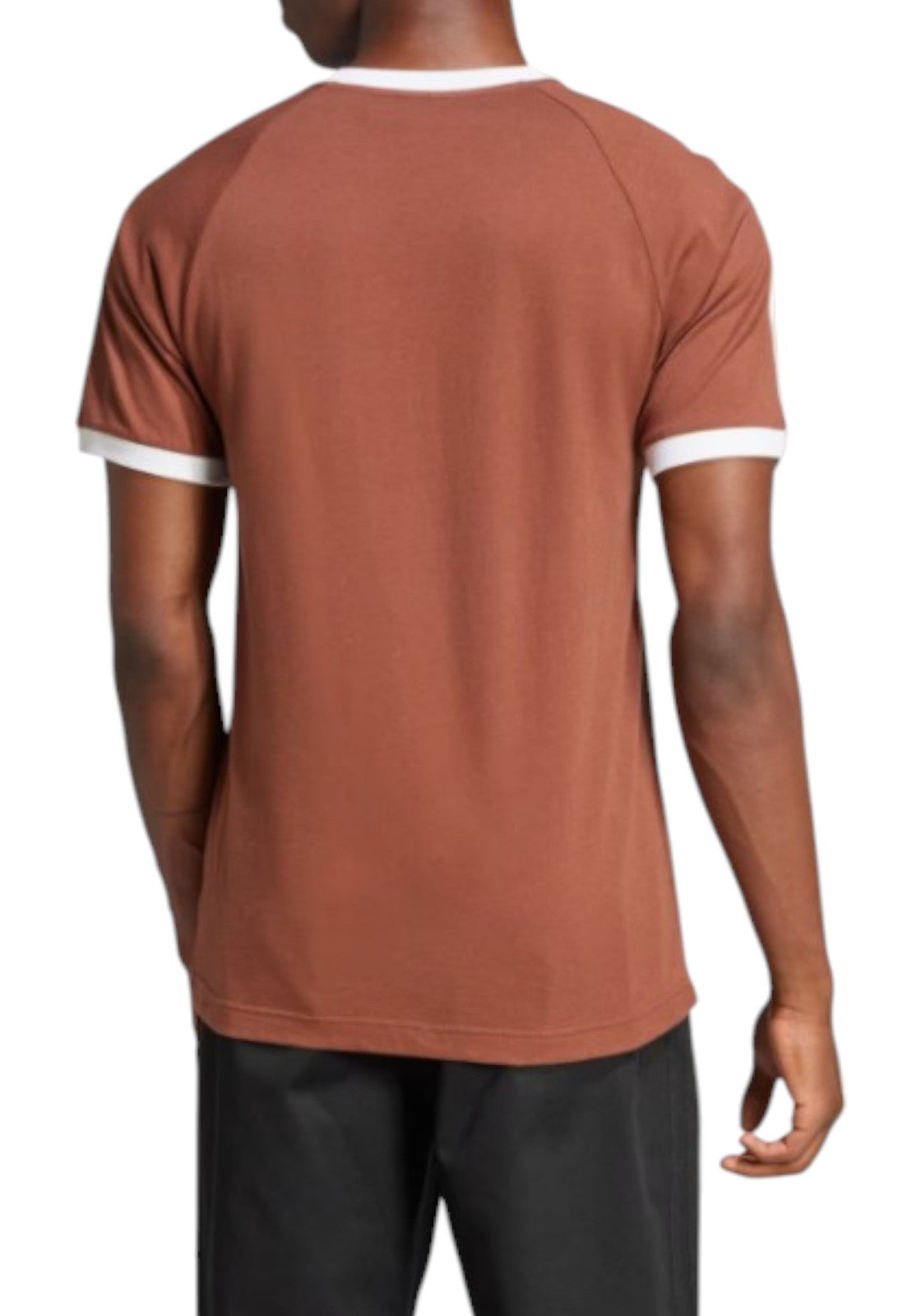 T-SHIRT E CANOTTE Marrone/bianco Adidas Originals