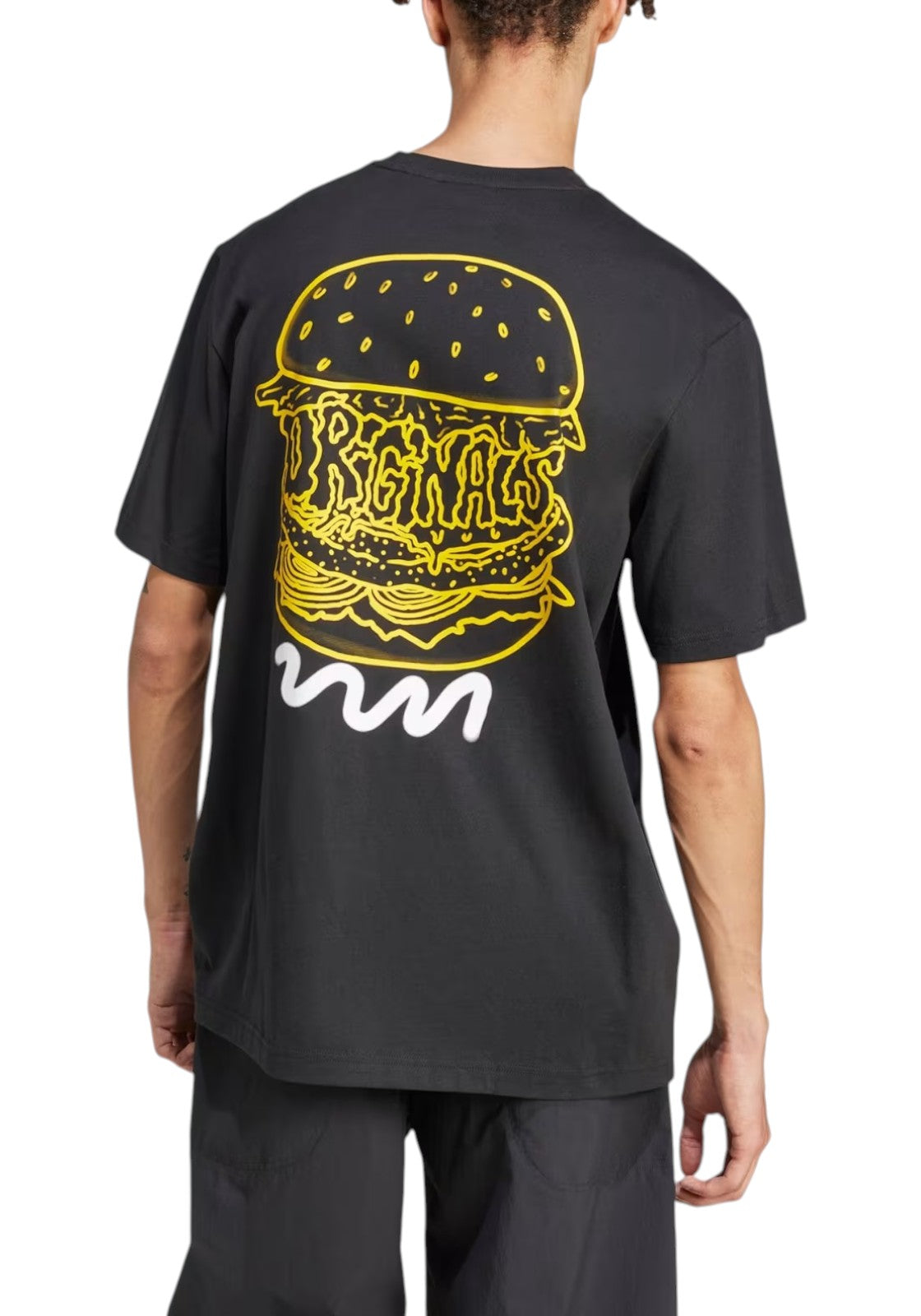 T-SHIRT E CANOTTE Nero/giallo Adidas Originals