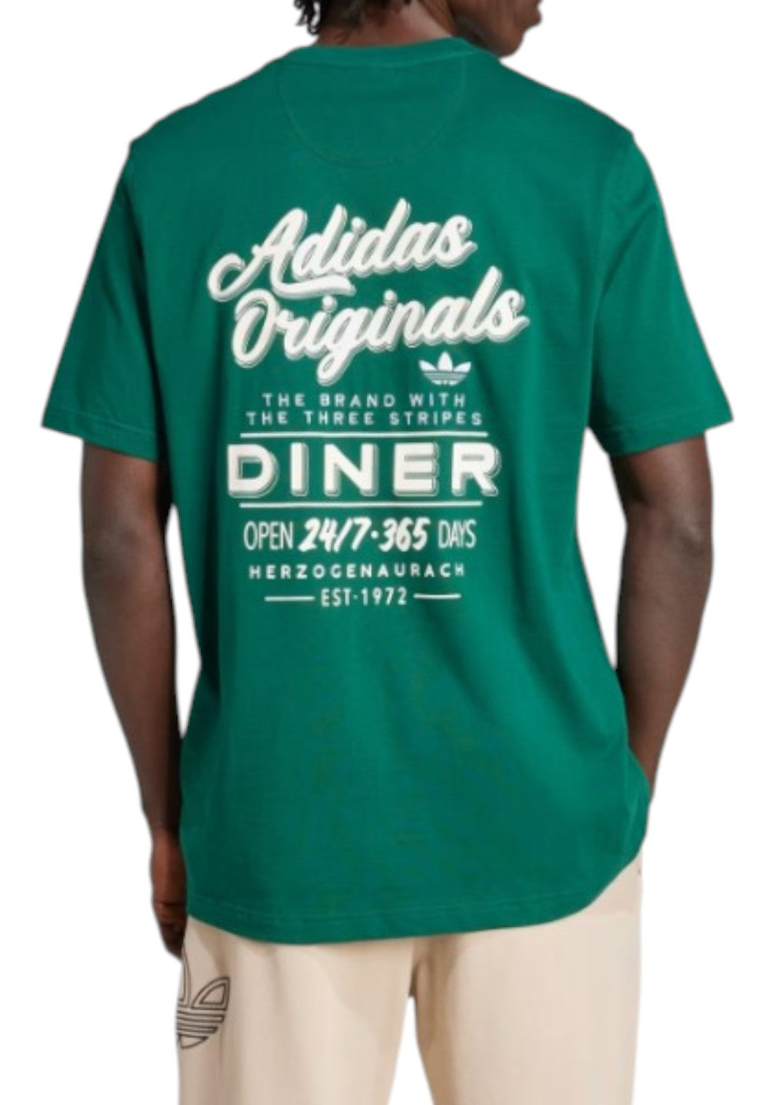 T-SHIRT E CANOTTE Verde/bianco Adidas Originals