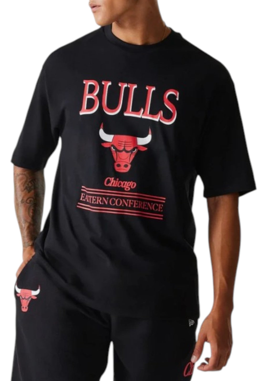 T-SHIRT E CANOTTE Nero/rosso New Era