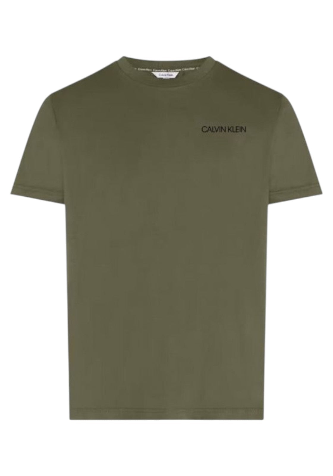 T-SHIRT E CANOTTE Verde Militare Calvin Klein