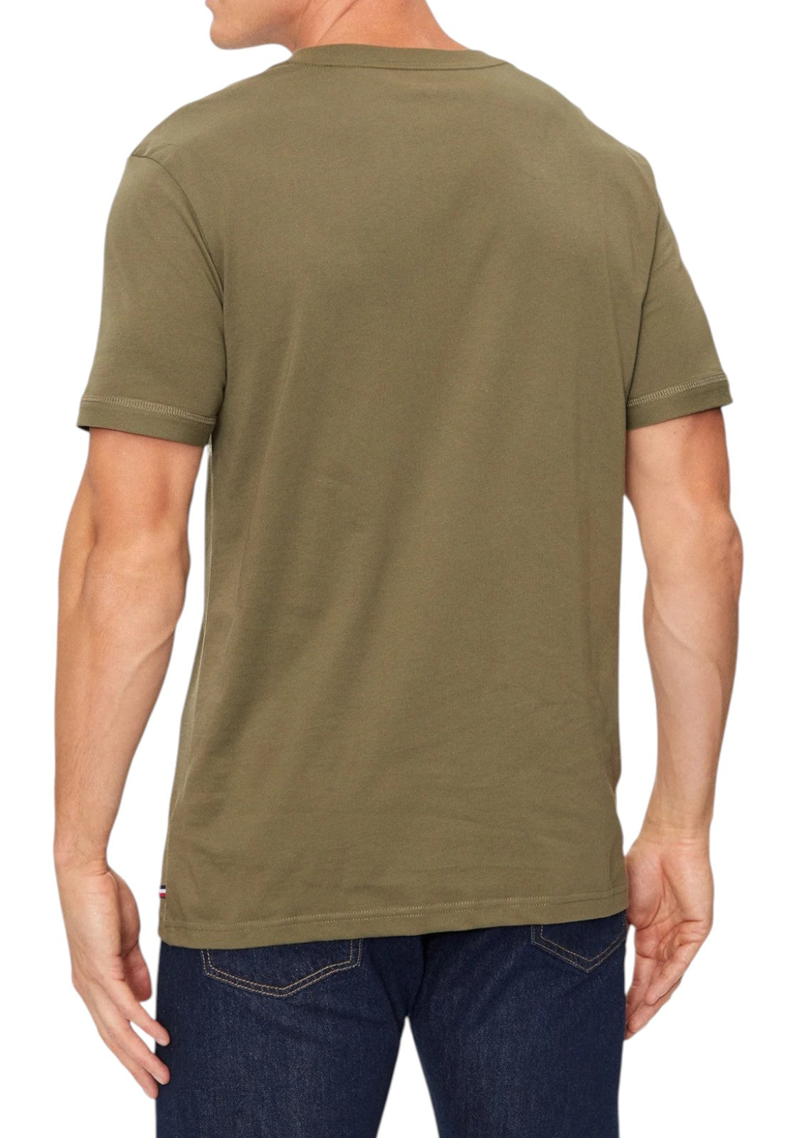 T-SHIRT E CANOTTE Verde Militare Tommy Hilfiger