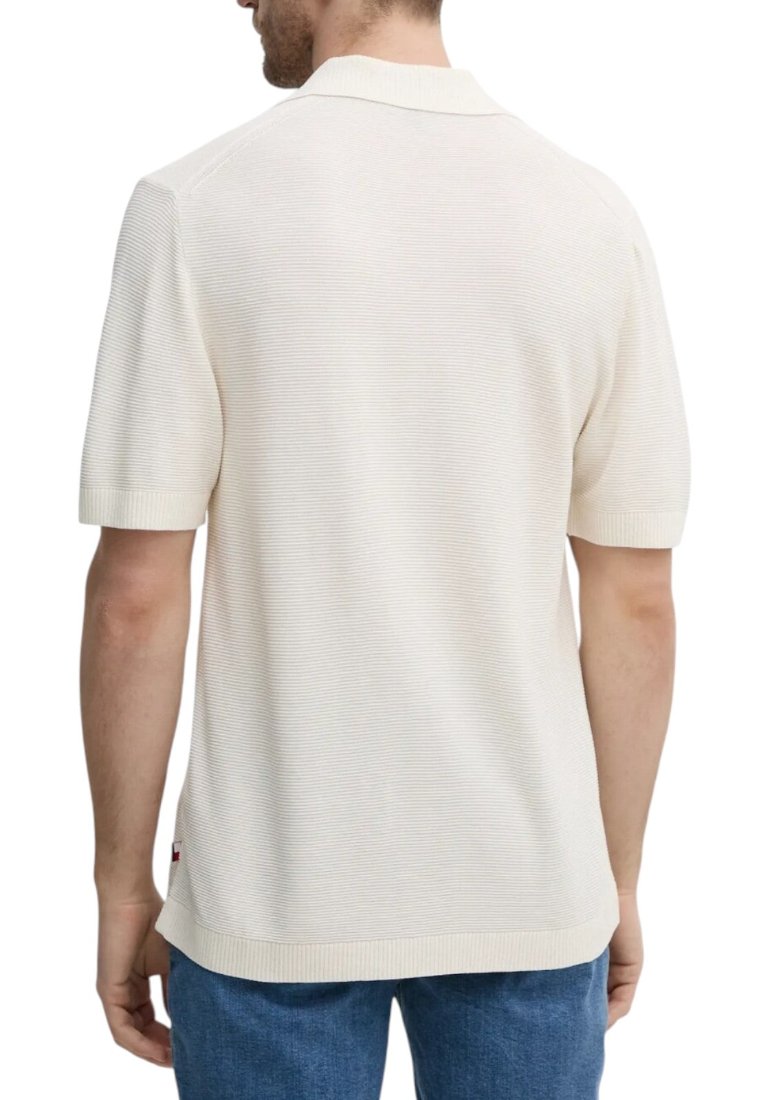 MAGLIONI E POLO Natural White Tommy Hilfiger