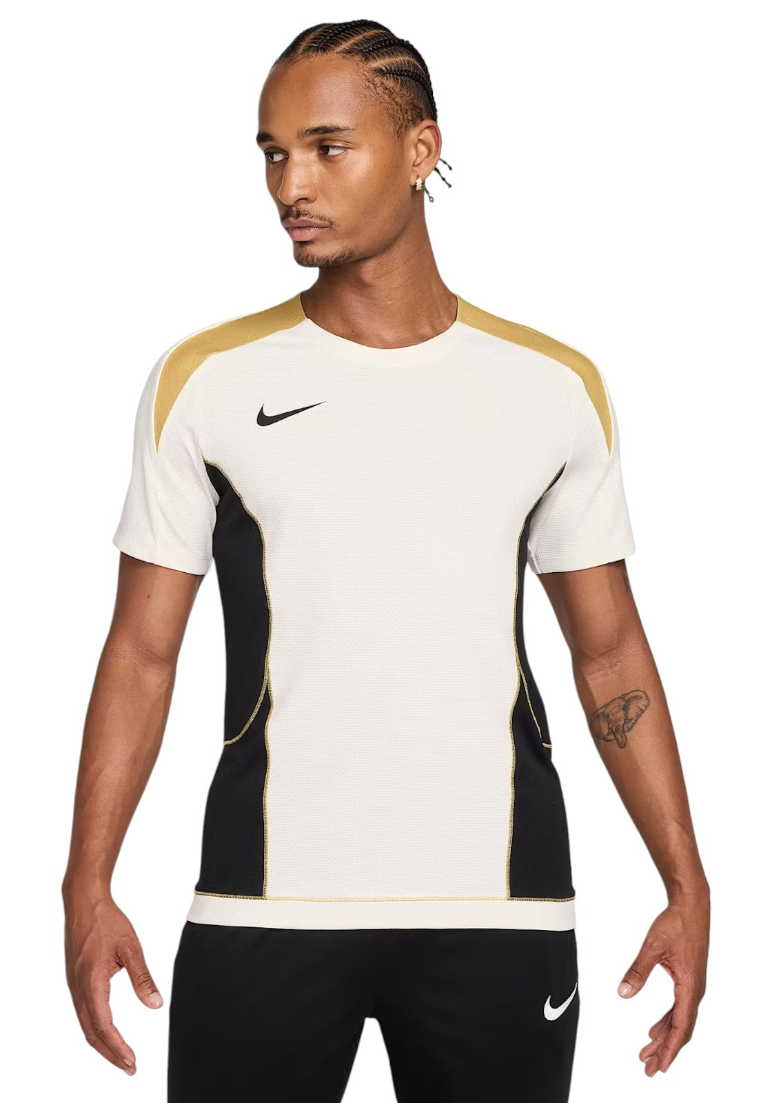 T-SHIRT E CANOTTE Panna/nero Nike