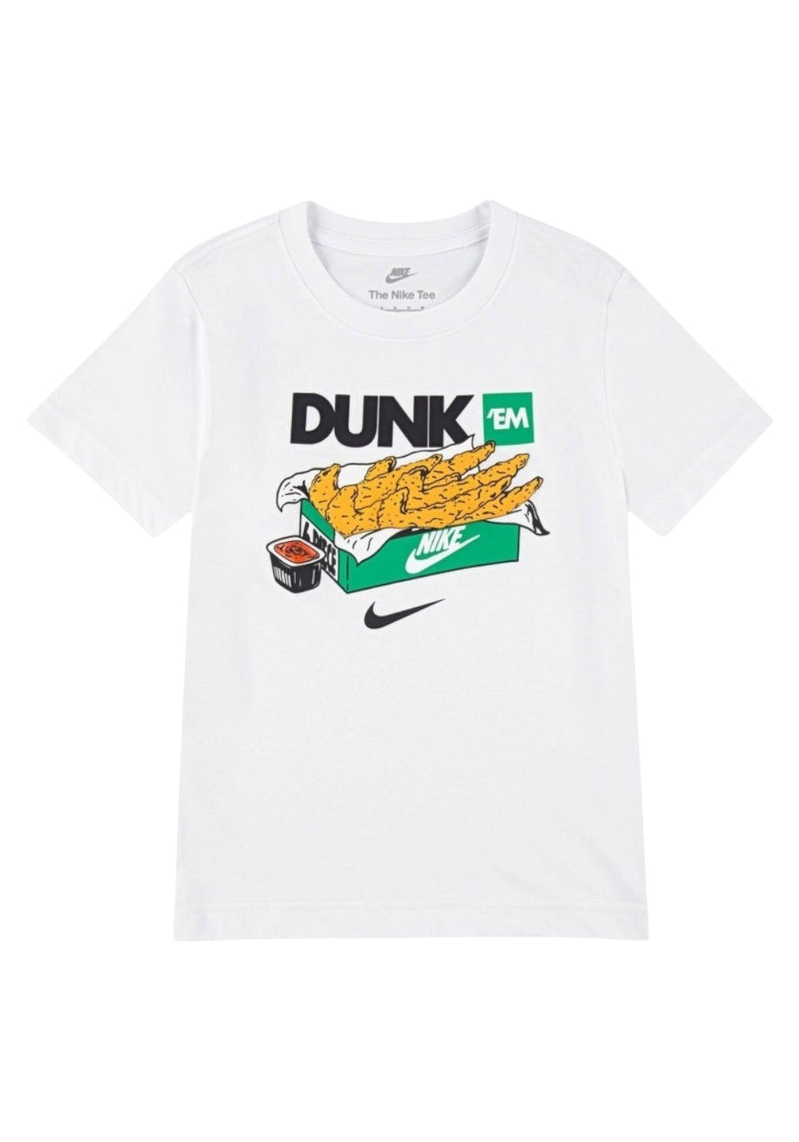 T-SHIRT E CANOTTE Bianco/giallo Nike