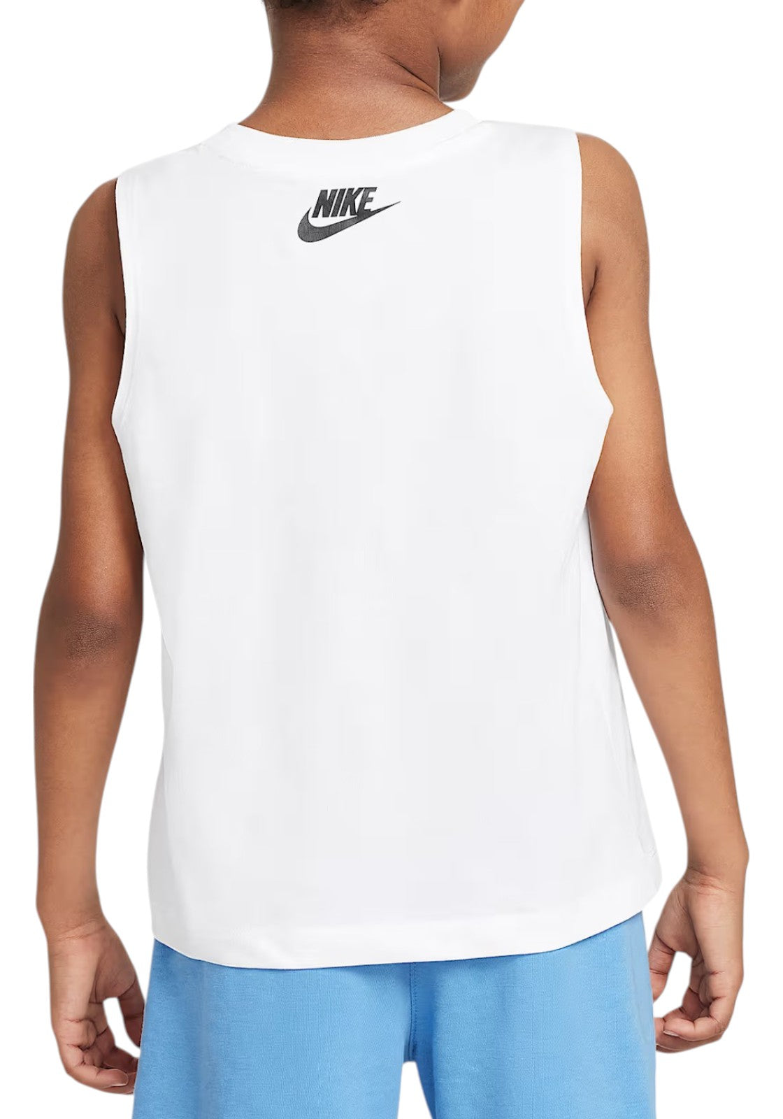 T-SHIRT E CANOTTE Bianco/celeste Nike