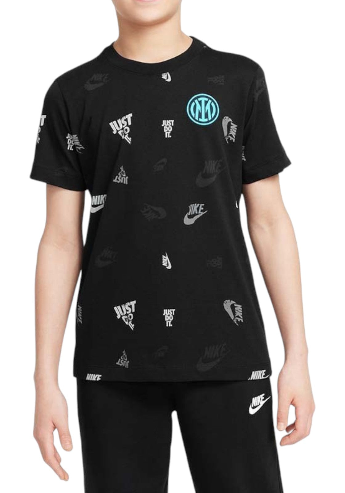 T-SHIRT E CANOTTE Nero/grigio Nike