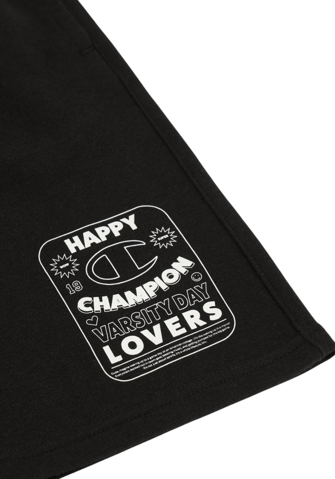 PANTALONCINI Nero/bianco Champion