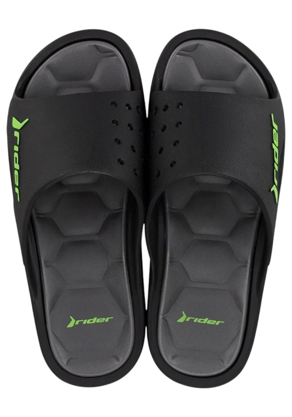 CIABATTE-INFRADITO Nero/grigio Rider